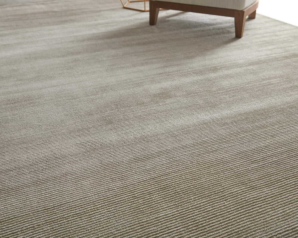 Feizy Rugs Abbott Handwoven Ivory Area Rug Cut and Loop Pile Neutral Living Room Floor Accent ABT8A24FSLV000E10