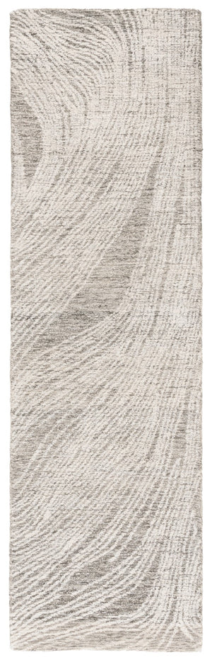 Safavieh Abstract 925 Hand Tufted Contemporary Rug Charcoal / Ivory 9' x 12' ABT925H-9