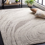 Safavieh Abstract 925 Hand Tufted Contemporary Rug Charcoal / Ivory 9' x 12' ABT925H-9