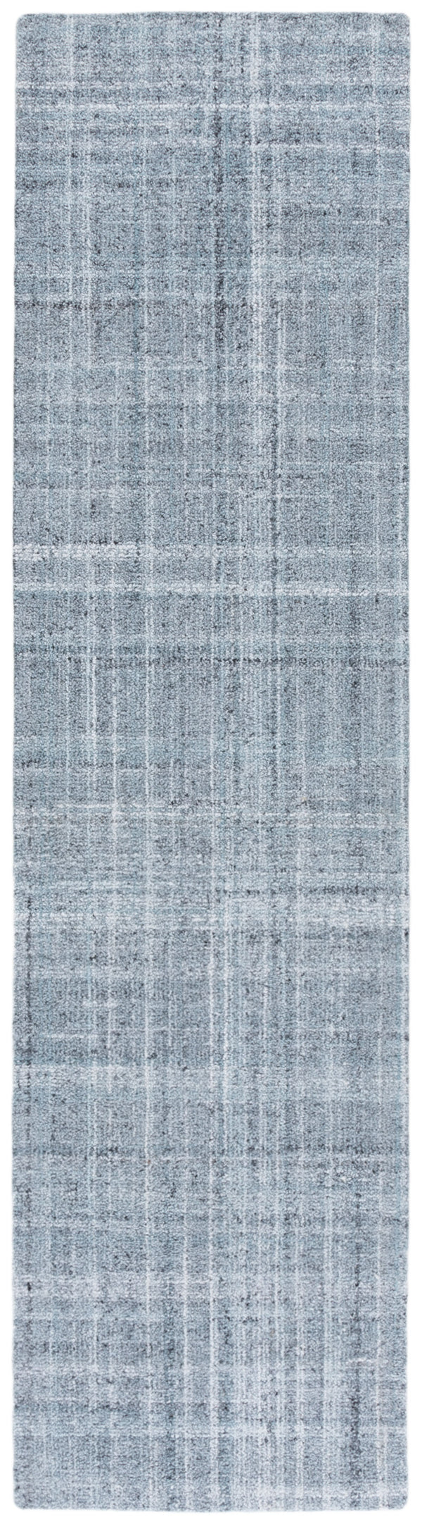 Safavieh Abstract Elegant Handcrafted Runner Rug In Luxurious Aqua And Grey Tones For Modern Home Décor Aqua ,Grey 80% Pet,20% Cotton Abt976j-29