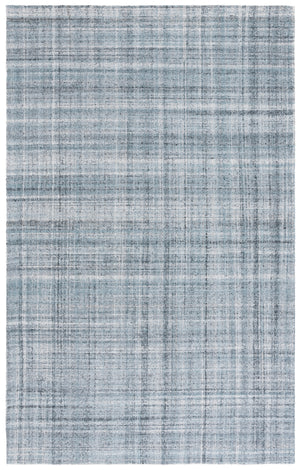 Safavieh Abstract Handcrafted Area Rug - Eco-friendly, Plush Texture, Modern Design For Stylish Home Decor Aqua ,Grey 80% Pet,20% Cotton Abt976j-4