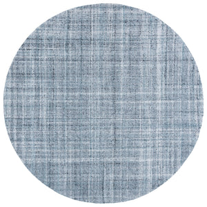 Safavieh Abstract Elegant Handcrafted Runner Rug In Luxurious Aqua And Grey Tones For Modern Home Décor Aqua ,Grey 80% Pet,20% Cotton Abt976j-6r