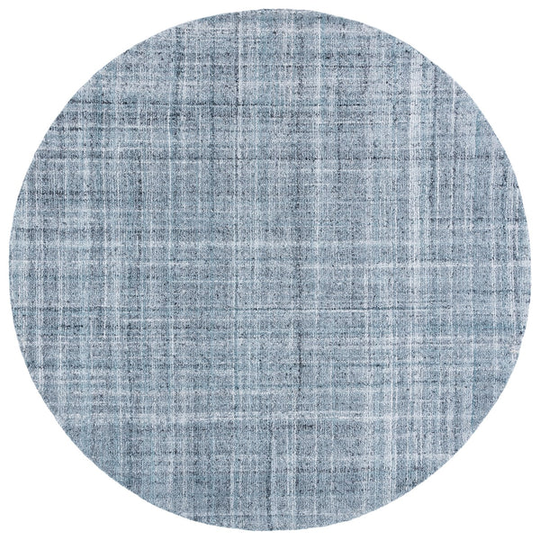 Safavieh Abstract Elegant Handcrafted Runner Rug In Luxurious Aqua And Grey Tones For Modern Home Décor Aqua ,Grey 80% Pet,20% Cotton Abt976j-6r