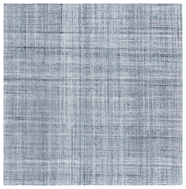 Safavieh Abstract Handcrafted Area Rug - Eco-friendly, Plush Texture, Modern Design For Stylish Home Decor Aqua ,Grey 80% Pet,20% Cotton Abt976j-4