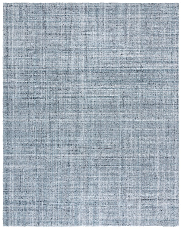 Safavieh Abstract Elegant Handcrafted Runner Rug In Luxurious Aqua And Grey Tones For Modern Home Décor Aqua ,Grey 80% Pet,20% Cotton Abt976j-8