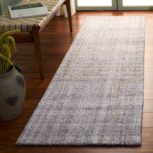 Safavieh Abstract Handcrafted Area Rug - Eco-friendly, Plush Texture, Modern Design For Stylish Home Decor Light Brown ,Ivory 80% Pet,20% Cotton Abt976t-6