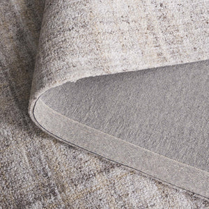 Safavieh Abstract Elegant Handcrafted Runner Rug In Luxurious Aqua And Grey Tones For Modern Home Décor Light Brown ,Ivory 80% Pet,20% Cotton Abt976t-5