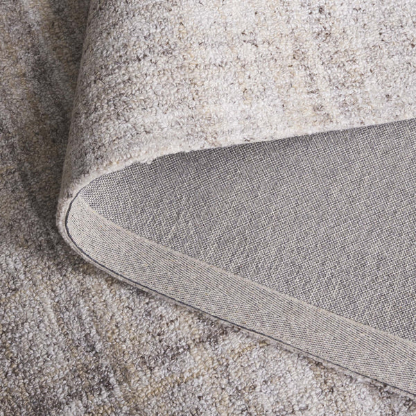 Safavieh Abstract Elegant Handcrafted Runner Rug In Luxurious Aqua And Grey Tones For Modern Home Décor Light Brown ,Ivory 80% Pet,20% Cotton Abt976t-5