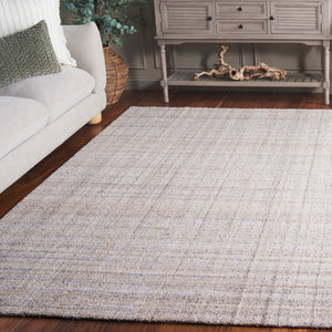 Safavieh Abstract Handcrafted Area Rug - Eco-friendly, Plush Texture, Modern Design For Stylish Home Decor Light Brown ,Ivory 80% Pet,20% Cotton Abt976t-6
