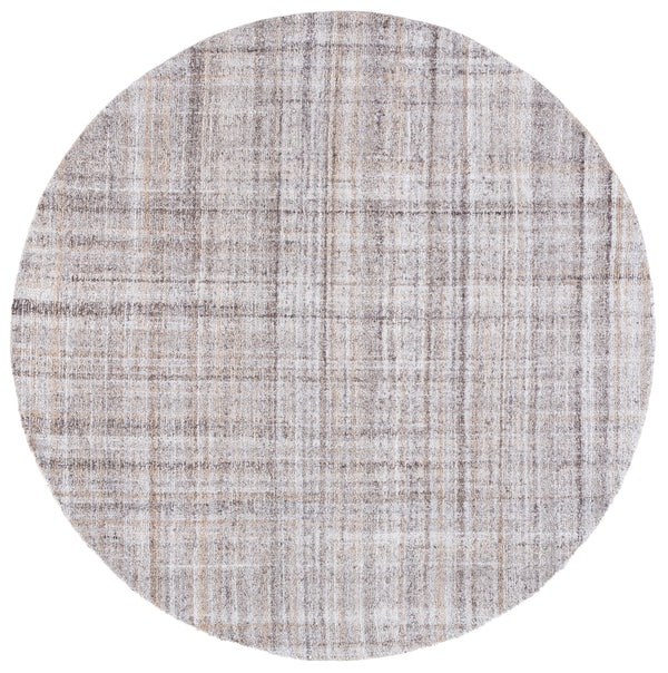 Safavieh Abstract Handcrafted Area Rug - Eco-friendly, Plush Texture, Modern Design For Stylish Home Decor Light Brown ,Ivory 80% Pet,20% Cotton Abt976t-6