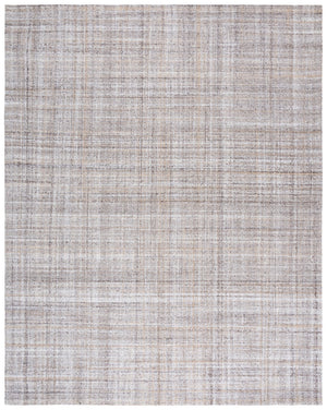 Safavieh Abstract Elegant Handcrafted Runner Rug In Luxurious Aqua And Grey Tones For Modern Home Décor Light Brown ,Ivory 80% Pet,20% Cotton Abt976t-8