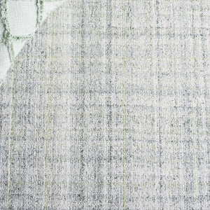 Safavieh Abstract Elegant Handcrafted Runner Rug In Luxurious Aqua And Grey Tones For Modern Home Décor Light Green ,Ivory 80% Pet,20% Cotton Abt976y-5