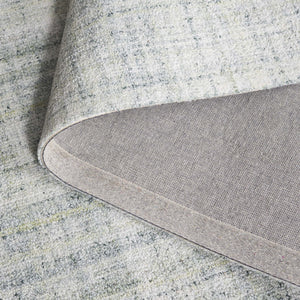 Safavieh Abstract Elegant Handcrafted Runner Rug In Luxurious Aqua And Grey Tones For Modern Home Décor Light Green ,Ivory 80% Pet,20% Cotton Abt976y-5