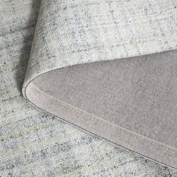 Safavieh Abstract Elegant Handcrafted Runner Rug In Luxurious Aqua And Grey Tones For Modern Home Décor Light Green ,Ivory 80% Pet,20% Cotton Abt976y-5