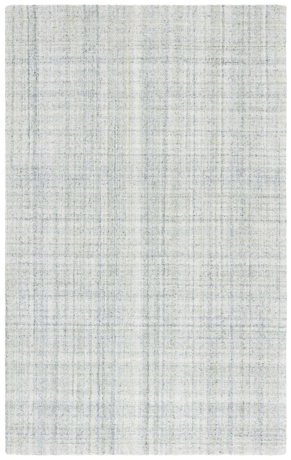 Safavieh Abstract Elegant Handcrafted Runner Rug In Luxurious Aqua And Grey Tones For Modern Home Décor Light Green ,Ivory 80% Pet,20% Cotton Abt976y-5