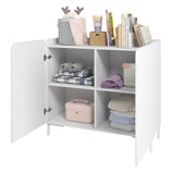 Bogardus Accent Cabinet in White AC-318AMC86 Manhattan Comfort