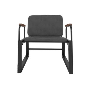 Manhattan Comfort Whythe Modern Low Accent Chair Black AC-4PZ-207