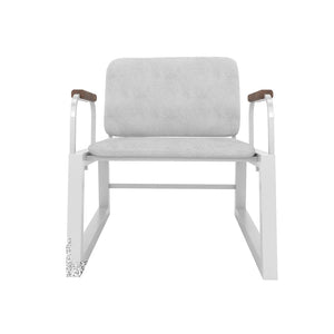 Manhattan Comfort Whythe Modern Low Accent Chair White AC-4PZ-208