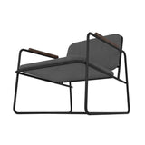 Manhattan Comfort Whythe Modern Low Accent Chair Black AC-5PZ-207