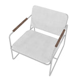 Manhattan Comfort Whythe Modern Low Accent Chair White AC-5PZ-208