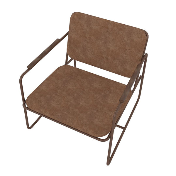 Manhattan Comfort Whythe Modern Low Accent Chair Corten AC-5PZ-217