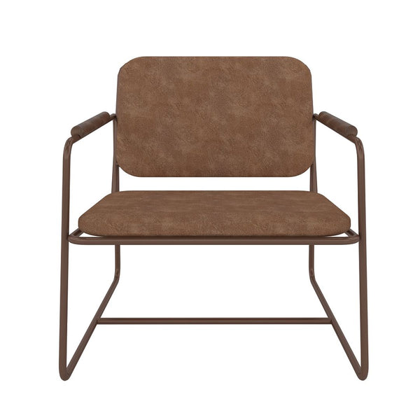 Manhattan Comfort Whythe Modern Low Accent Chair Corten AC-5PZ-217