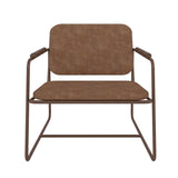 Manhattan Comfort Whythe Modern Low Accent Chair Corten AC-5PZ-217