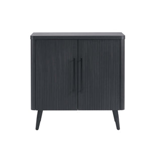Jodie Accent Cabinet in Charcoal Grey AC001-GY Manhattan Comfort