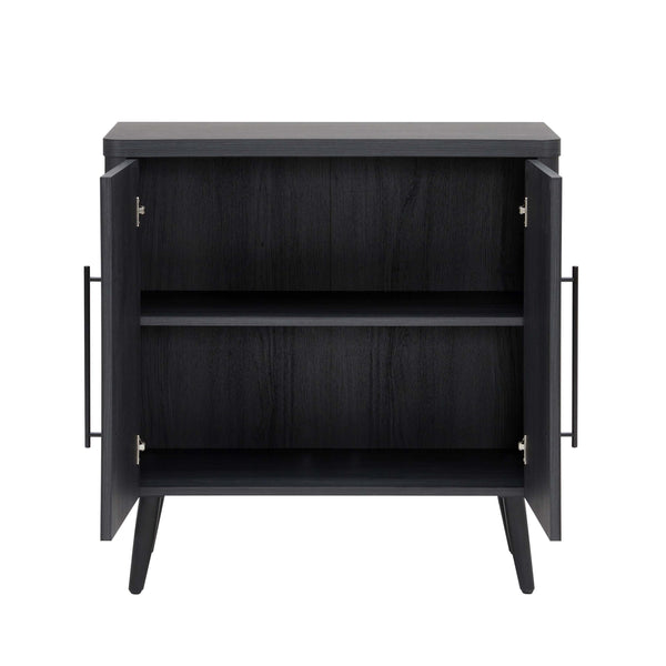 Jodie Accent Cabinet in Charcoal Grey AC001-GY Manhattan Comfort