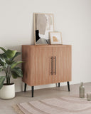 Jodie Accent Cabinet in Maple AC001-MP Manhattan Comfort