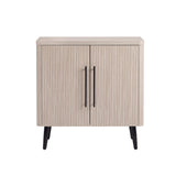 Jodie Accent Cabinet in Whitewashed Oak AC001-OK Manhattan Comfort