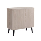 Jodie Accent Cabinet in Whitewashed Oak AC001-OK Manhattan Comfort