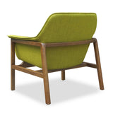 Miller Accent Chair in Green and Walnut AC007-GR Manhattan Comfort