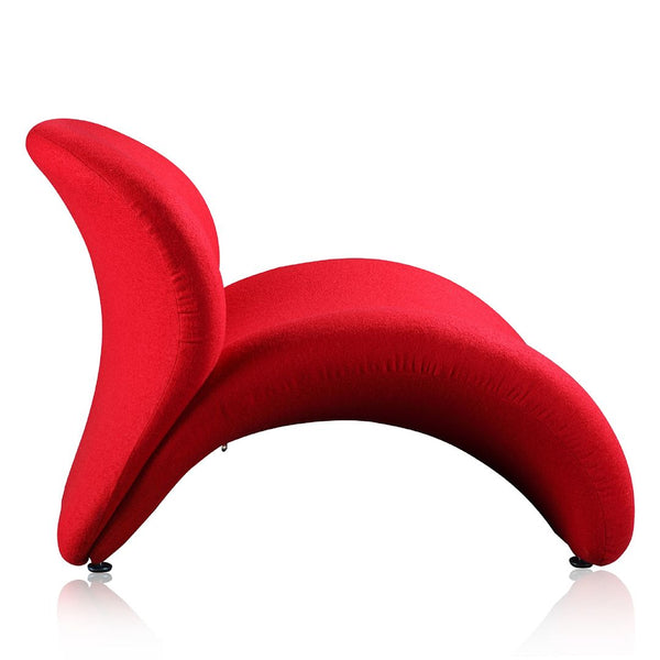 Manhattan Comfort Rosebud Modern Accent Chair Red AC013-RD