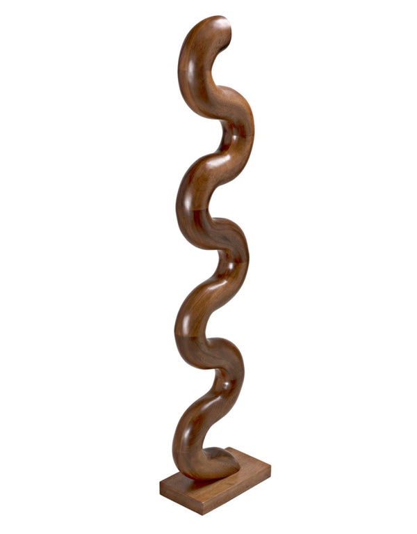 Noir Asclepius Elegant Handcrafted Walnut Coat Stand - Unique Organic Design for Modern & Traditional Spaces AC042
