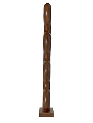 Noir Asclepius Elegant Handcrafted Walnut Coat Stand - Unique Organic Design for Modern & Traditional Spaces AC042
