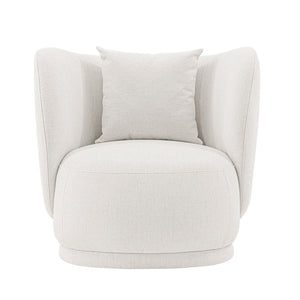 Manhattan Comfort Siri Modern Accent Chair Cream AC057-CR