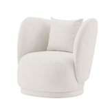 Manhattan Comfort Siri Modern Accent Chair Cream AC057-CR