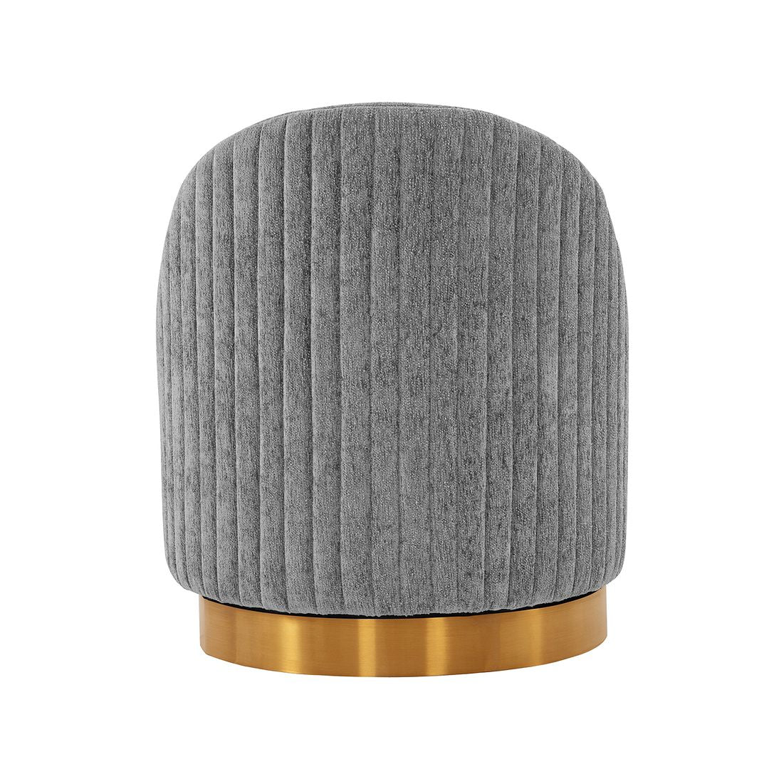 Manhattan Comfort Leela Modern Accent Chair Grey AC058-GY