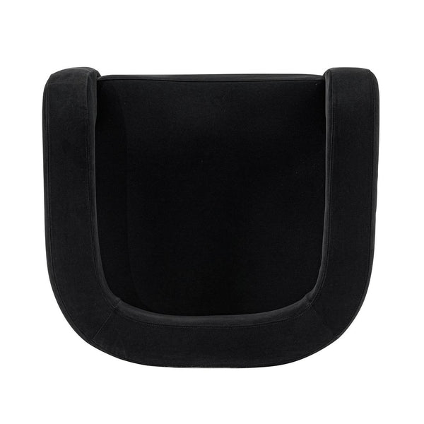 Manhattan Comfort Amirah Modern Accent Chair Black AC060-BK