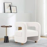 Manhattan Comfort Amirah Modern Accent Chair White AC060-WH