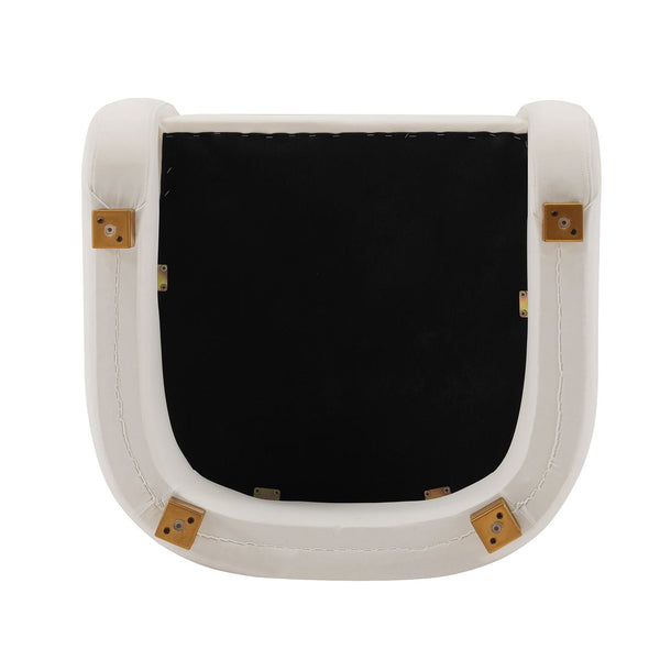 Manhattan Comfort Amirah Modern Accent Chair White AC060-WH