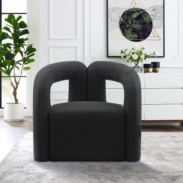 Manhattan Comfort Darian Modern Accent Chair Black AC061-BK