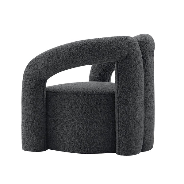 Manhattan Comfort Darian Modern Accent Chair Black AC061-BK