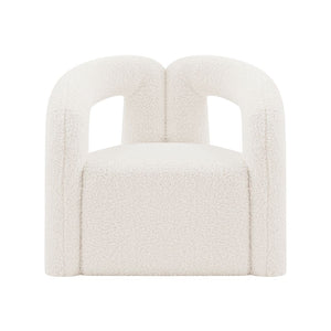 Manhattan Comfort Darian Modern Accent Chair Cream AC061-CR