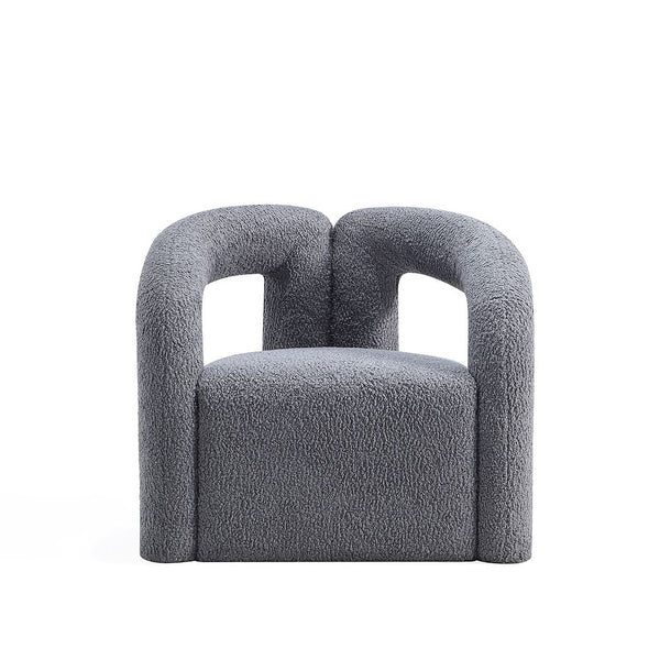 Manhattan Comfort Darian Modern Accent Chair Grey AC061-GY