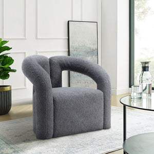 Manhattan Comfort Darian Modern Accent Chair Grey AC061-GY