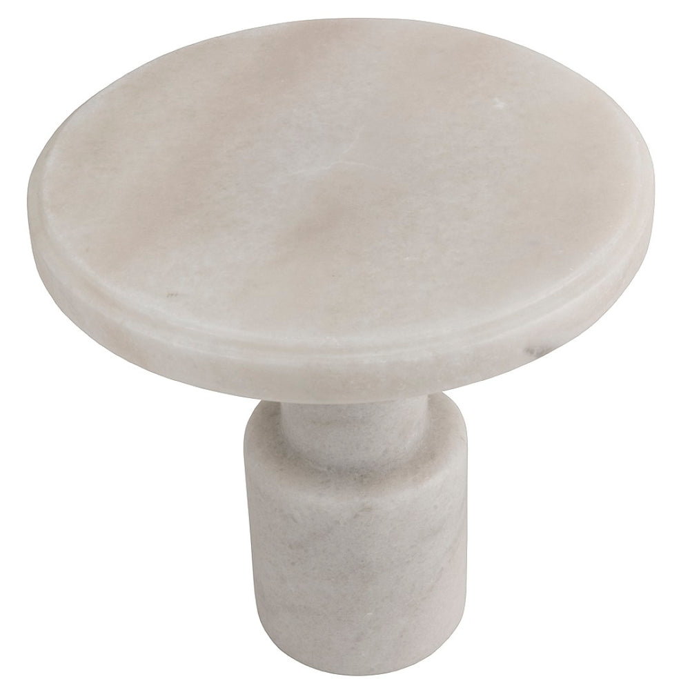 Noir Plato Hand-Formed Marble Cake Tray - Unique Bianco Crown Design for Elegant Serving & Decor Accents AC147