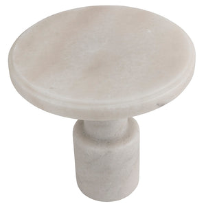 Noir Plato Hand-Formed Marble Cake Tray - Unique Bianco Crown Design for Elegant Serving & Decor Accents AC147