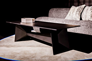 Noir Conda Tray - Hand-Formed Bianco Crown Marble Accent for Candles, Decor, and Everyday Essentials AC148